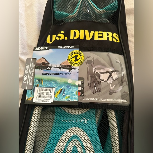Sideview II Snorkeling Set - Travel Ready Snorkeling Kit - Picture 4 of 5